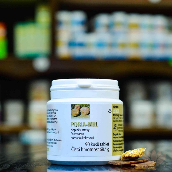 Zobrazit detail produktu - Poria – MRL mycélium 90 tablet  product