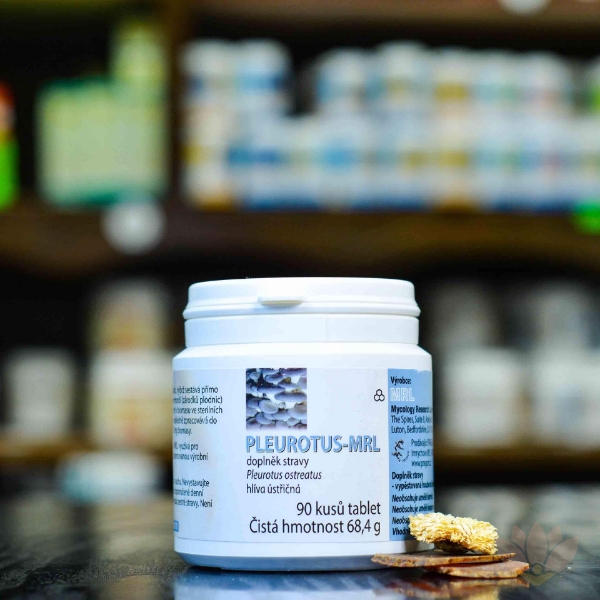Zobrazit detail produktu - Pleurotus–MRL mycélium 90 tablet product
