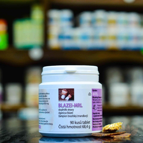 Zobrazit detail produktu - Blazei - MRL mycélium - 90 tablet product