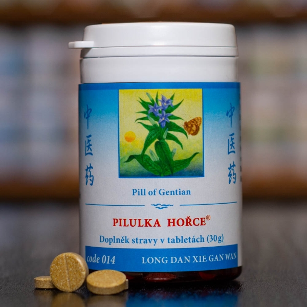 Zobrazit detail produktu - Pilulka hořce (014) Pilulka hořce