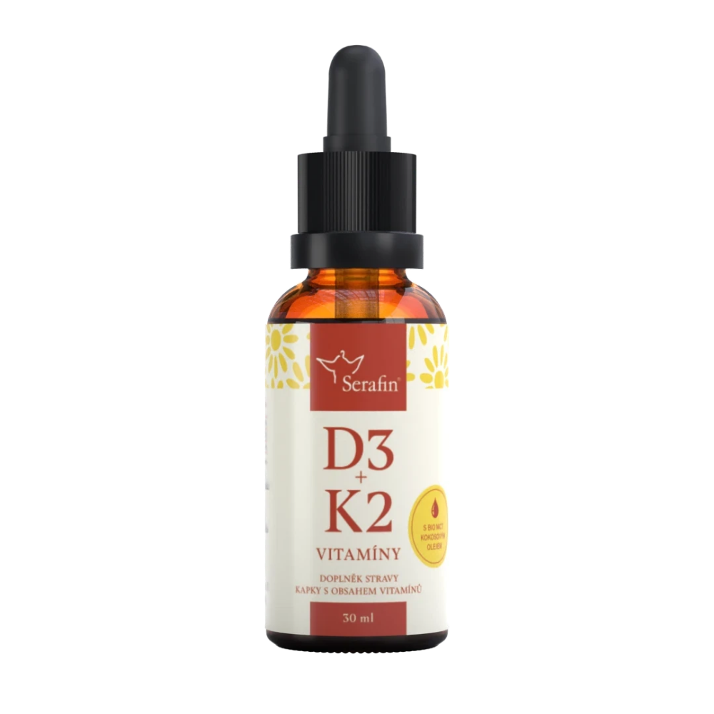 Obrázek Vitamíny D3 + K2 - kapky (30 ml)