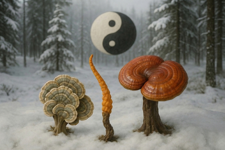 Síla Tradiční Čínské Medicíny: Vitální Houby na Zimu