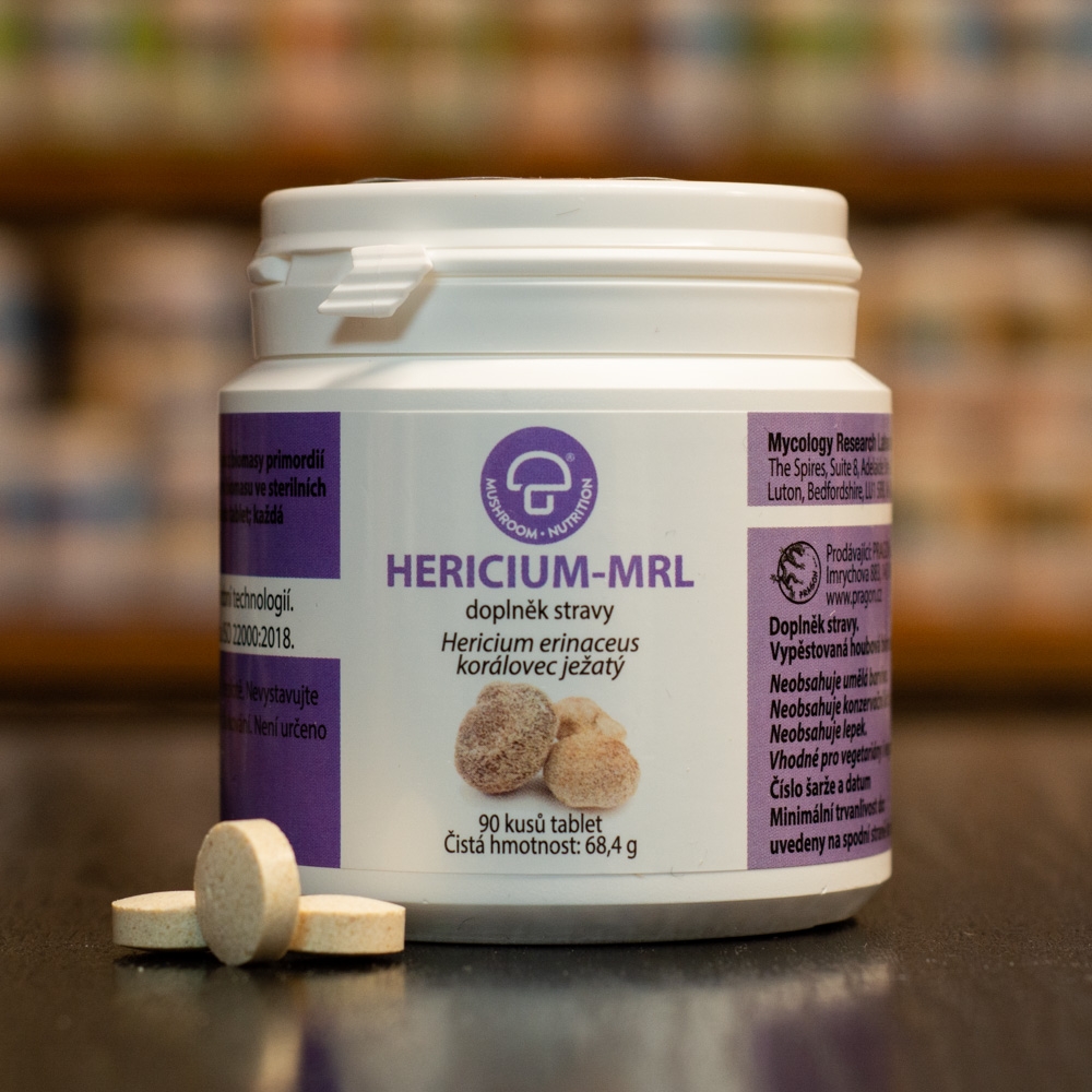 Hericium – MRL mycélium - 90 tablet