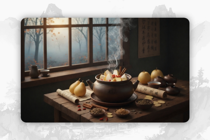 Zimní elixír z hrušky: Zapomenutý poklad TCM