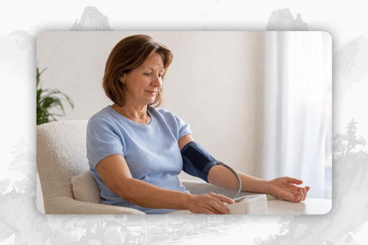 Krevní tlak z pohledu TČM: Příčiny, souvislosti a přirozená rovnováha