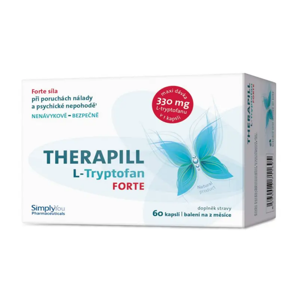 Obrázek Therapill L-tryptofan FORTE 60 kapslí