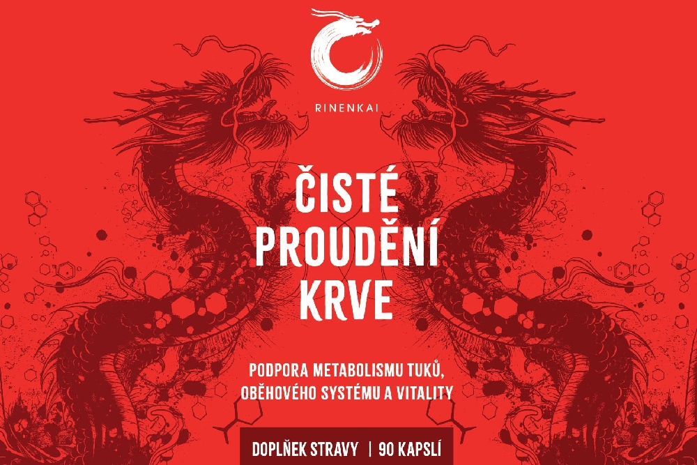 Etiketa produktu Čisté proudění krve
